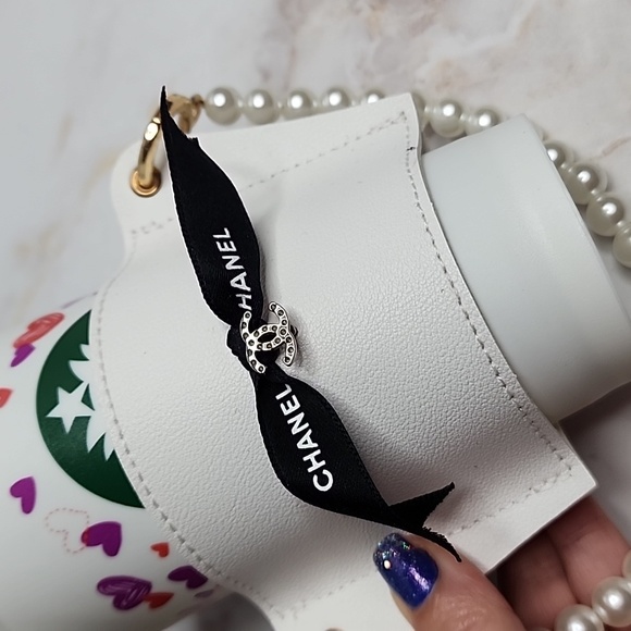 Coffee Sleeve authentic Chanel logo - Picture 3 of 6